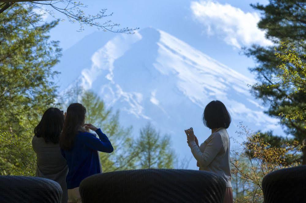 Отель Fujisan Onsen Bessho Sasa Фудзиёсида Экстерьер фото